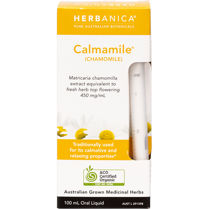 Herbanica Herbal Tincture Calmamile Chamomile