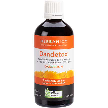 Herbanica Herbal Tincture Dandetox Dandelion