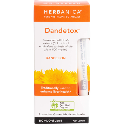 Herbanica Herbal Tincture Dandetox Dandelion
