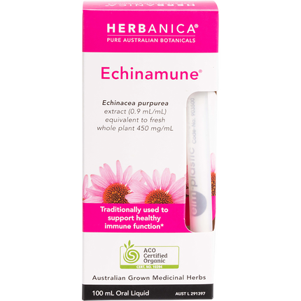Herbanica Herbal Tincture Echinamune Echinacea