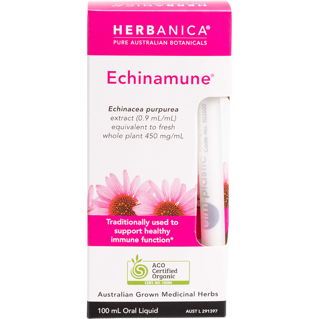 Herbanica Herbal Tincture Echinamune Echinacea