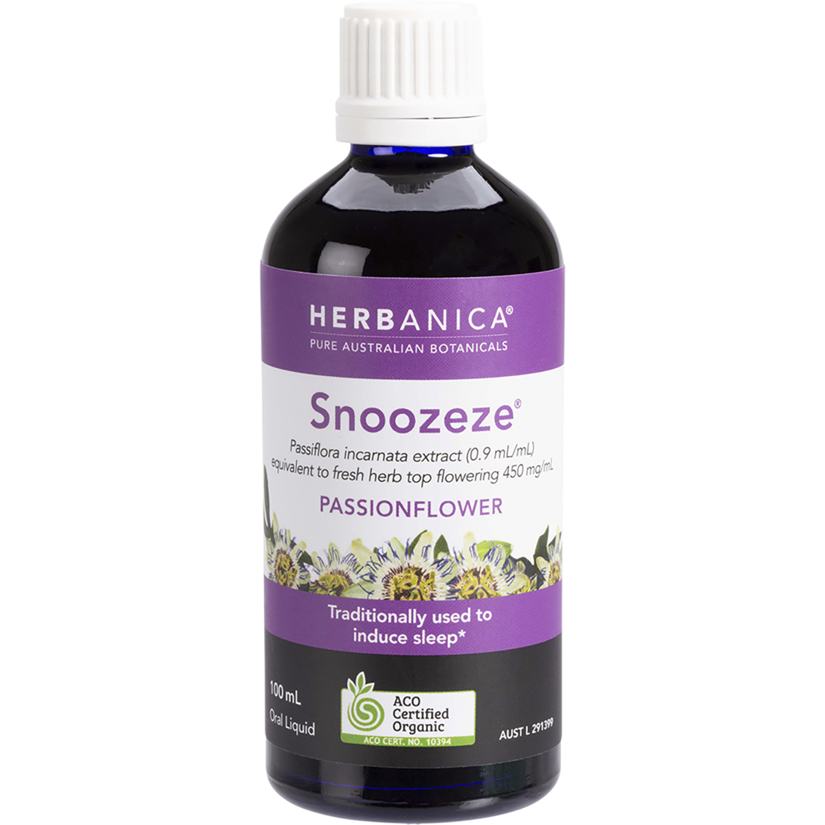 Herbanica Herbal Tincture Snoozeze Passionflower