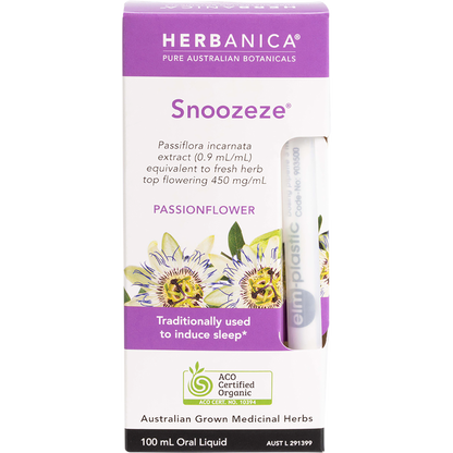 Herbanica Herbal Tincture Snoozeze Passionflower