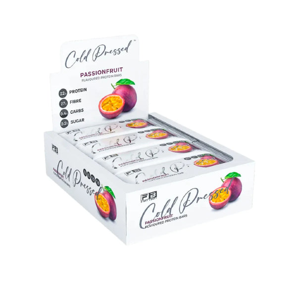 Fibre Boost Cold Pressed Passionfruit flavoured Protein Bar