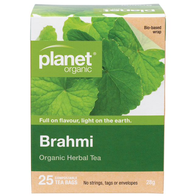 Planet Organic Brahmi organic herbal tea bags