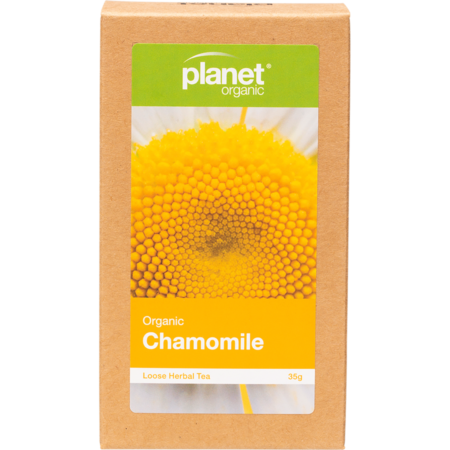 Planet Organic tea chamomile herbal loose leaf blend