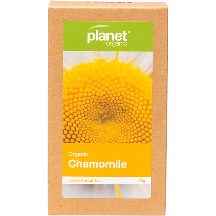 Planet Organic tea chamomile herbal loose leaf blend