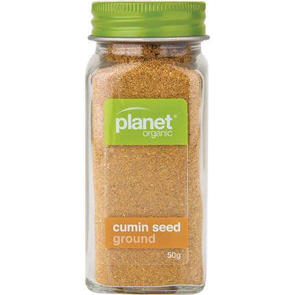 Organic Ground Cumin from Planet Organic in a natural setting