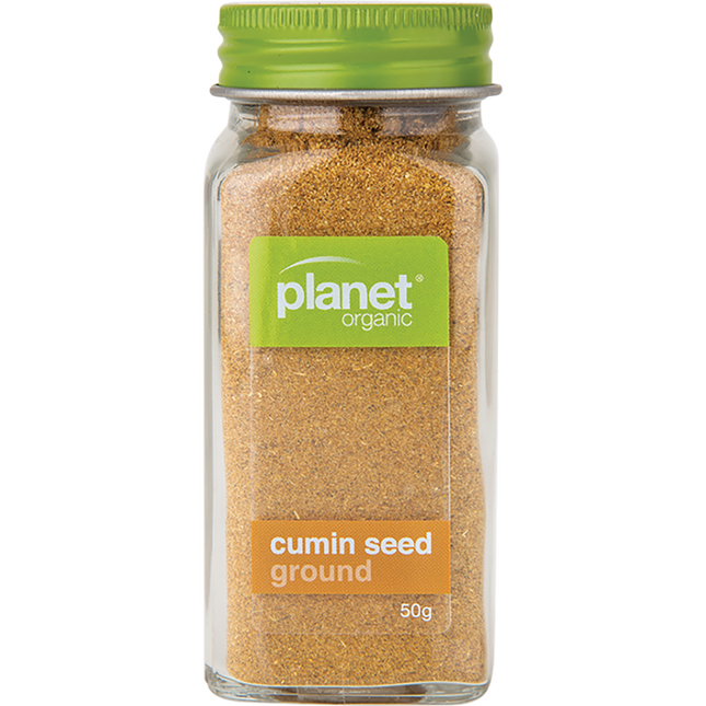 Organic Ground Cumin from Planet Organic in a natural setting