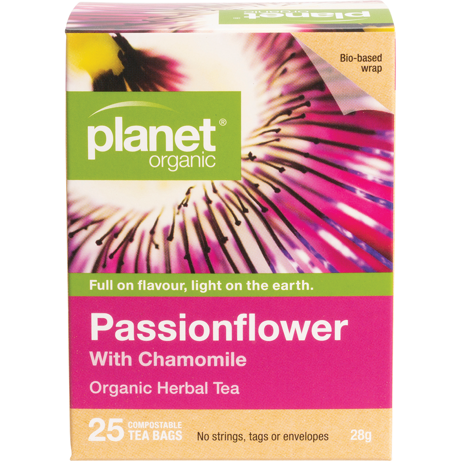 Planet Organic Herbal Tea Passionflower tea bags