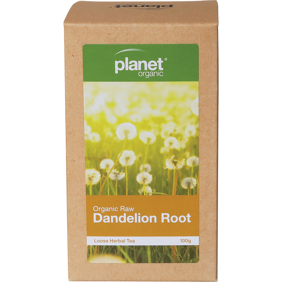 Raw Dandelion Root Organic Loose Leaf Tea by Planet Organic