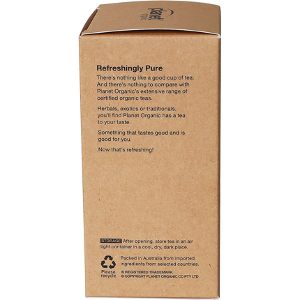 Raw dandelion root organic loose leaf tea package