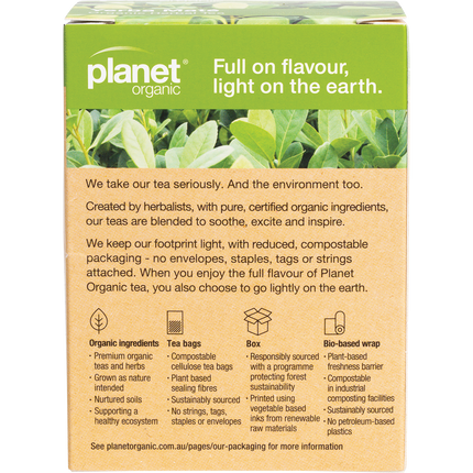 Yerba Maté herbal tea bags by Planet Organic