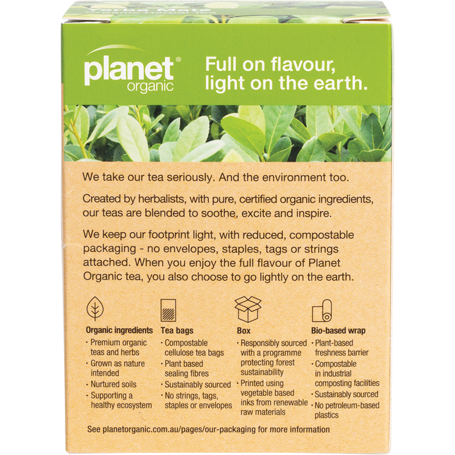 Yerba Maté herbal tea bags by Planet Organic