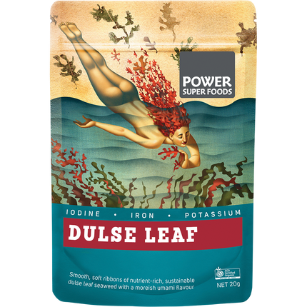 Power Super Foods Dulse Leaf certified organic sea vegetable snack