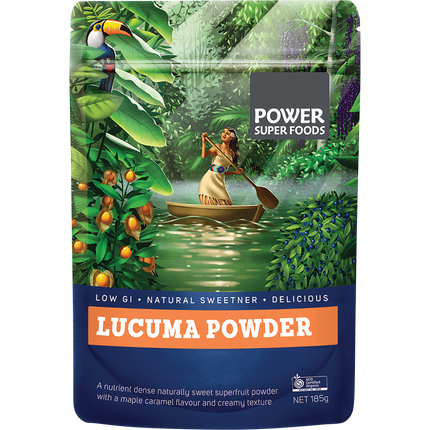 Power Super Foods Lucuma Powder certified organic nutrient rich superfood