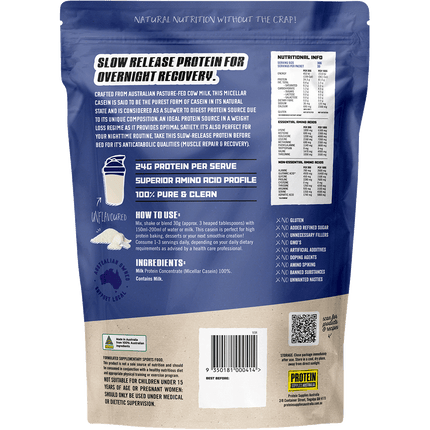 Micellar Casein Protein from Protein Supplies Australia, perfect for supporting muscle growth, recovery, and active lifestyles.