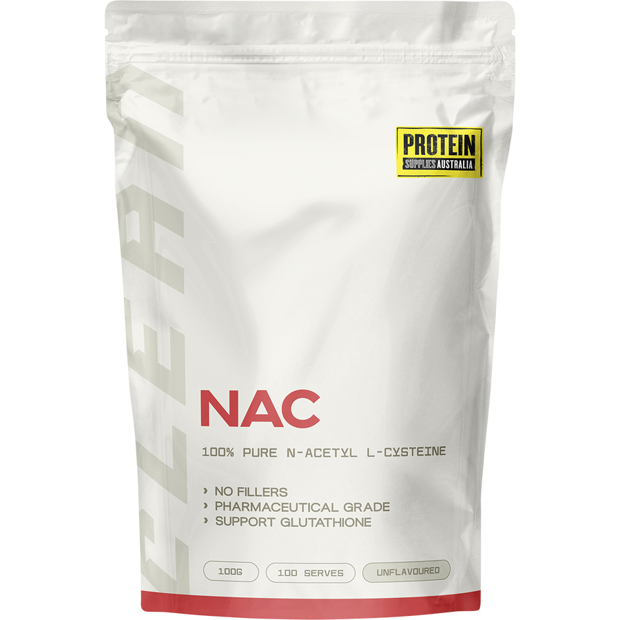 Unflavoured NAC from Protein Supplies Australia, ideal for promoting antioxidant support, detoxification, and general health.