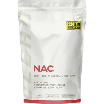 Unflavoured NAC from Protein Supplies Australia, ideal for promoting antioxidant support, detoxification, and general health.