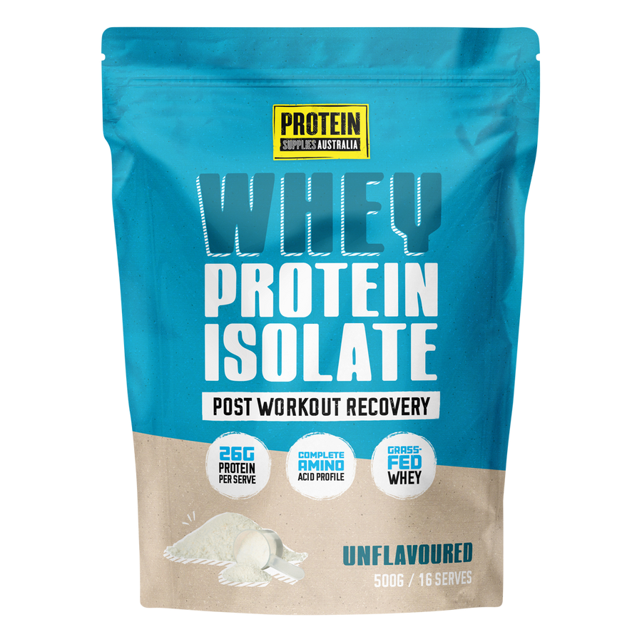 Protein Supplies Australia WPI Whey Protein Isolate Unflavoured, a high-quality protein powder ideal for muscle growth, recovery, and fitness nutrition.