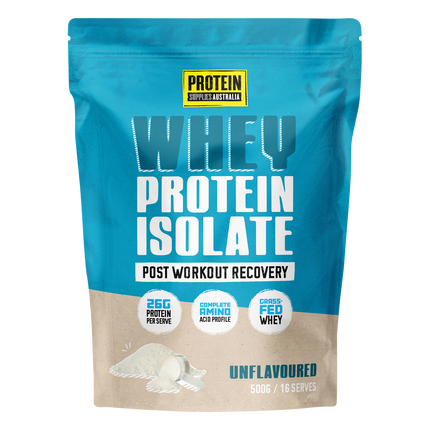 Protein Supplies Australia WPI Whey Protein Isolate Unflavoured, a high-quality protein powder ideal for muscle growth, recovery, and fitness nutrition.
