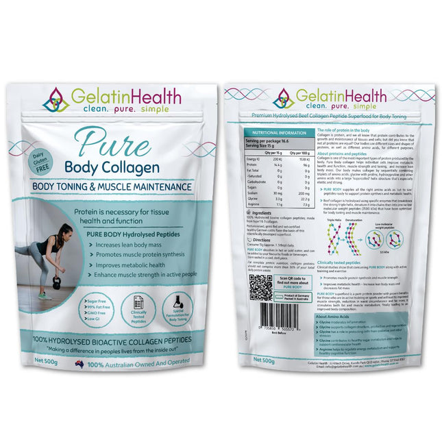 Gelatin Health - Pure Body Collagen