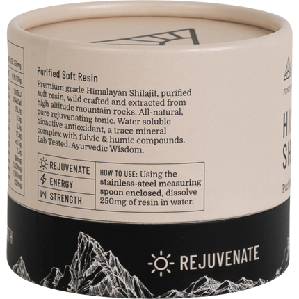 Purified Himalayan Shilajit Resin soft texture in dark brown color