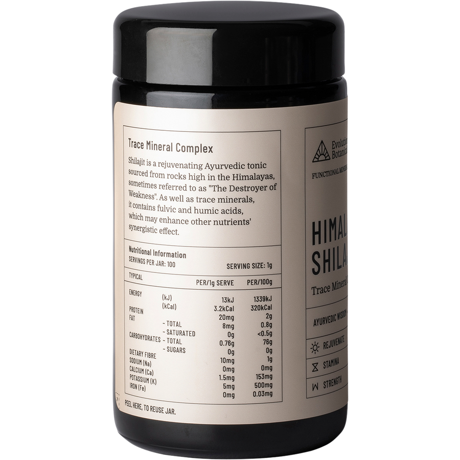 Natural Himalayan Shilajit Resin with Essential Minerals