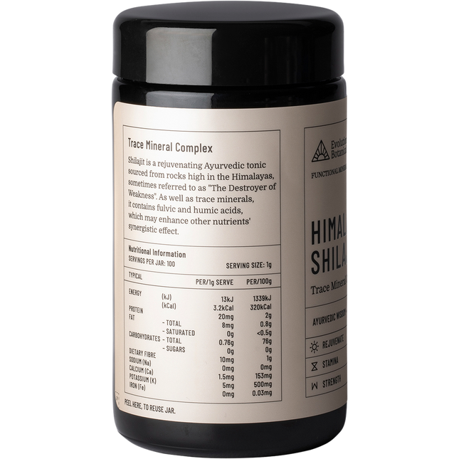 Natural Himalayan Shilajit Resin with Essential Minerals