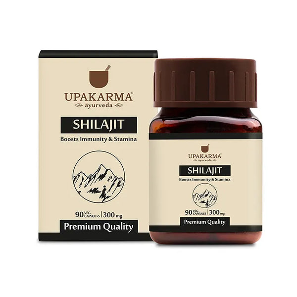 Pure Shilajit Capsules 300mg for strength and stamina