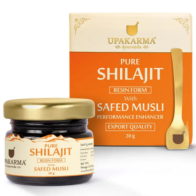 Pure Shilajit Resin with Safed Musli for strength and stamina