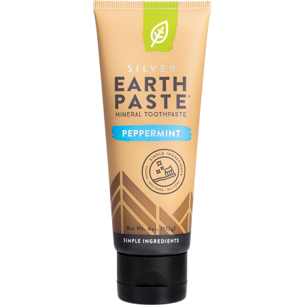 Earthpaste Toothpaste with Silver Peppermint