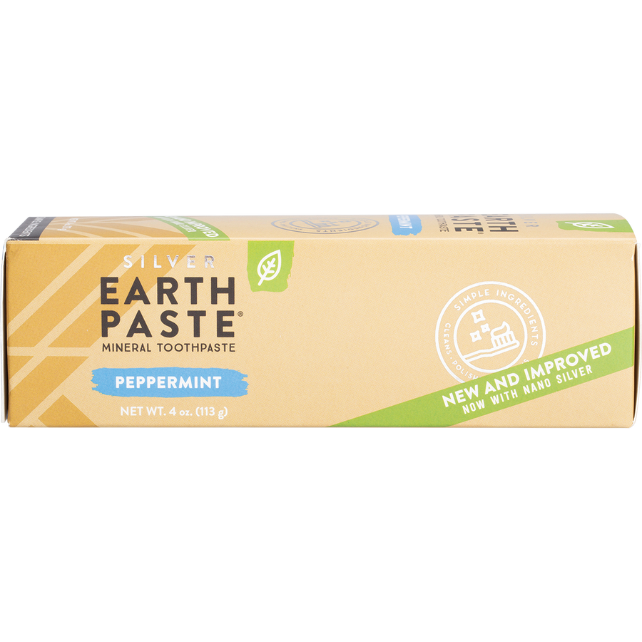 Earthpaste Toothpaste with Silver Peppermint
