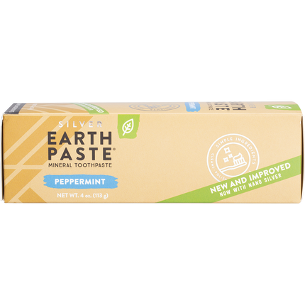 Earthpaste Toothpaste with Silver Peppermint