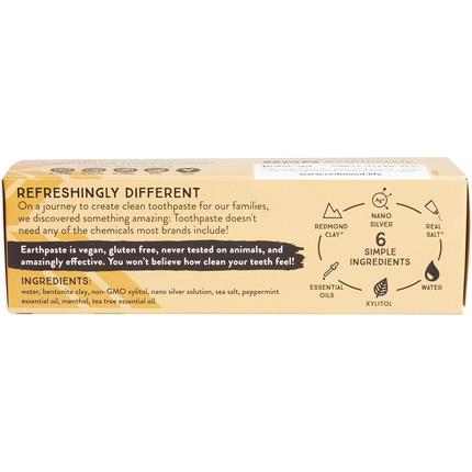 Earthpaste Toothpaste with Silver Peppermint