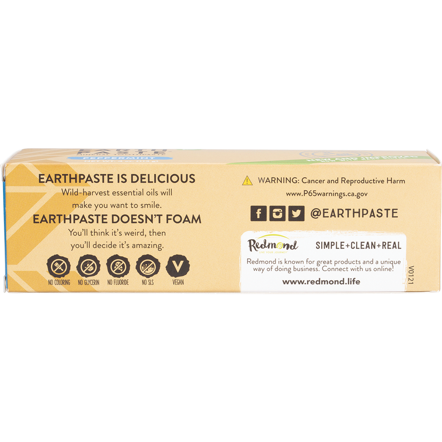 Earthpaste Toothpaste with Silver Peppermint