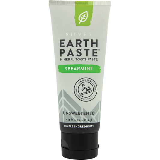 Earthpaste Toothpaste with Silver Spearmint