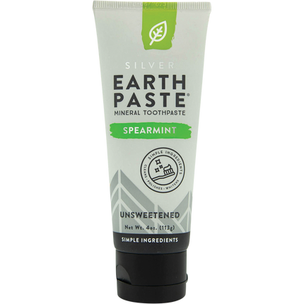Earthpaste Toothpaste with Silver Spearmint