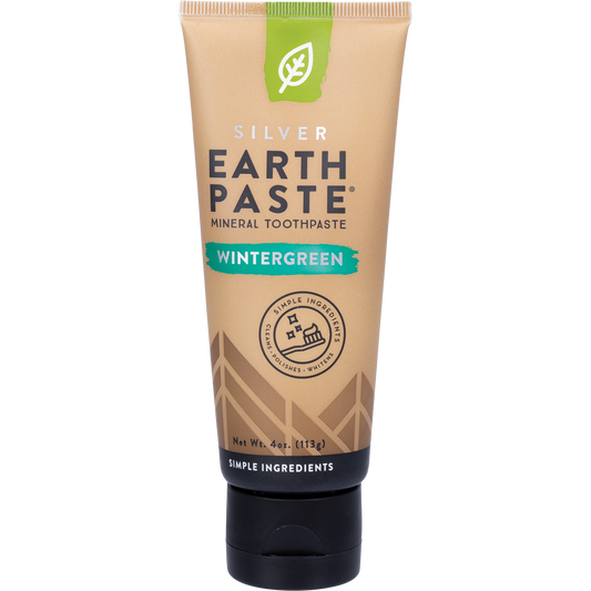 Earthpaste Toothpaste with Silver Wintergreen