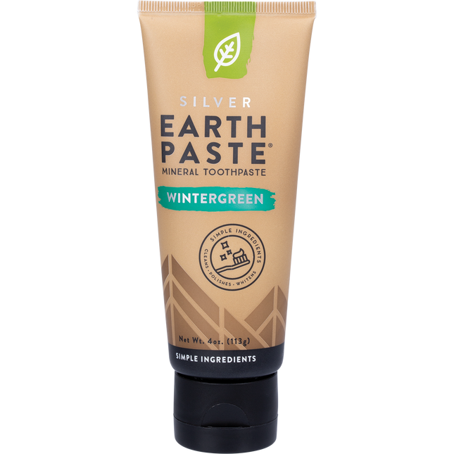 Earthpaste Toothpaste with Silver Wintergreen