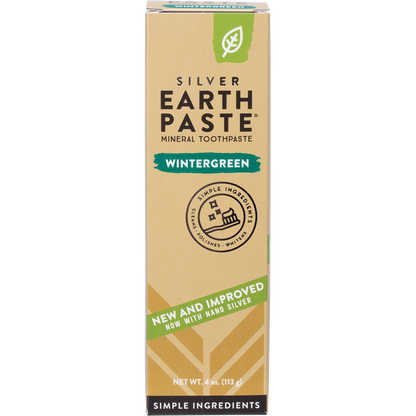Earthpaste Toothpaste with Silver Wintergreen