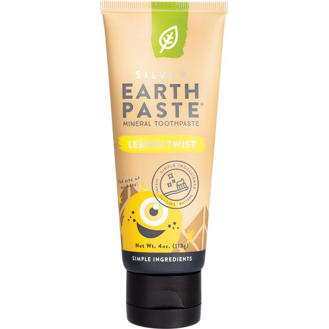 Earthpaste Toothpaste with Silver Lemon Twist