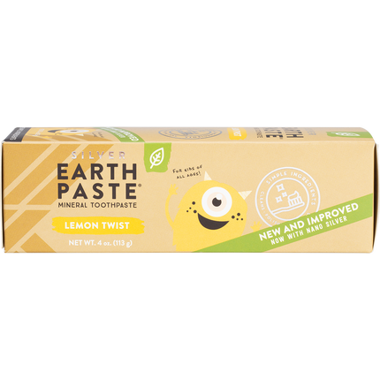 Earthpaste Toothpaste with Silver Lemon Twist