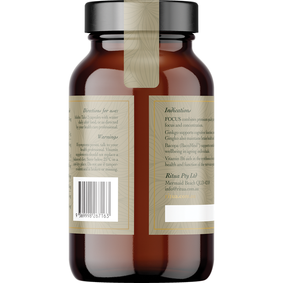 FOCUS BacoMind Ginko Cordyceps Tyrosine B6