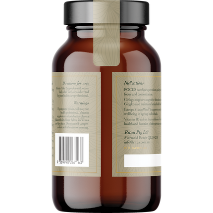 FOCUS BacoMind Ginko Cordyceps Tyrosine B6