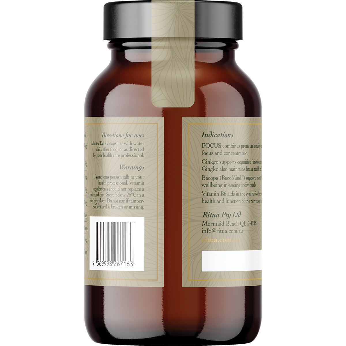 FOCUS BacoMind Ginko Cordyceps Tyrosine B6