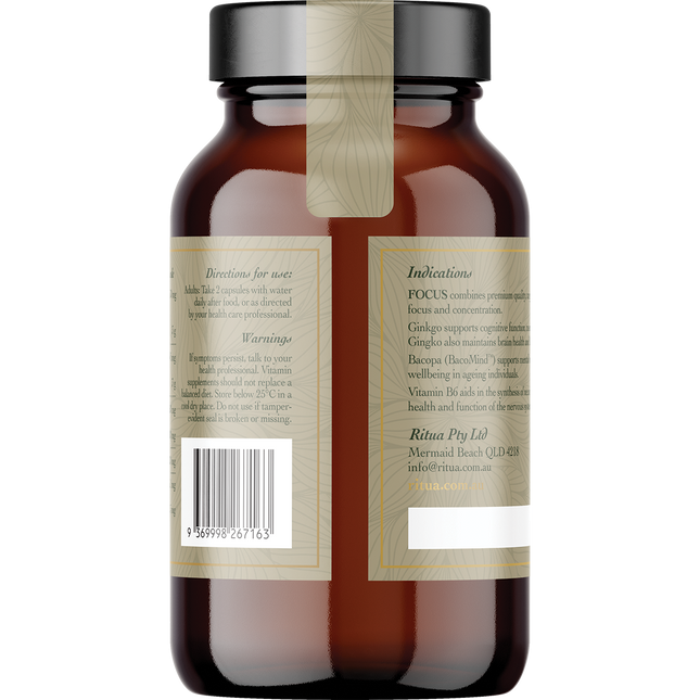FOCUS BacoMind Ginko Cordyceps Tyrosine B6