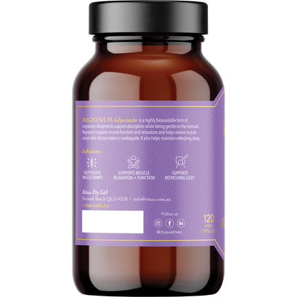 Ritua Magnesium Glycinate 120 Caps