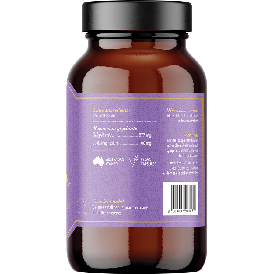 Magnesium Glycinate - Right Side View