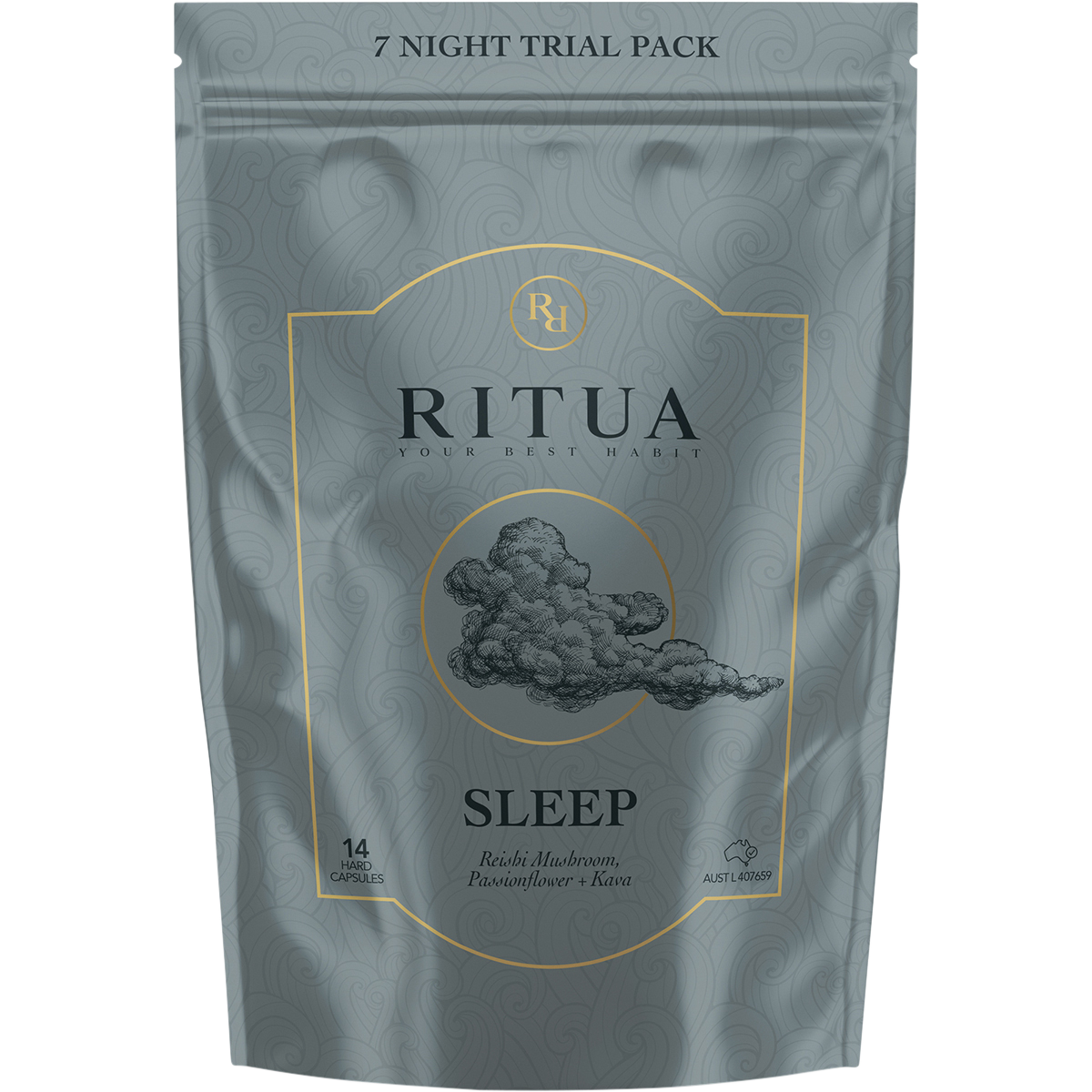 SLEEP Trial Pack Reishi Mushroom Passionflower Kava